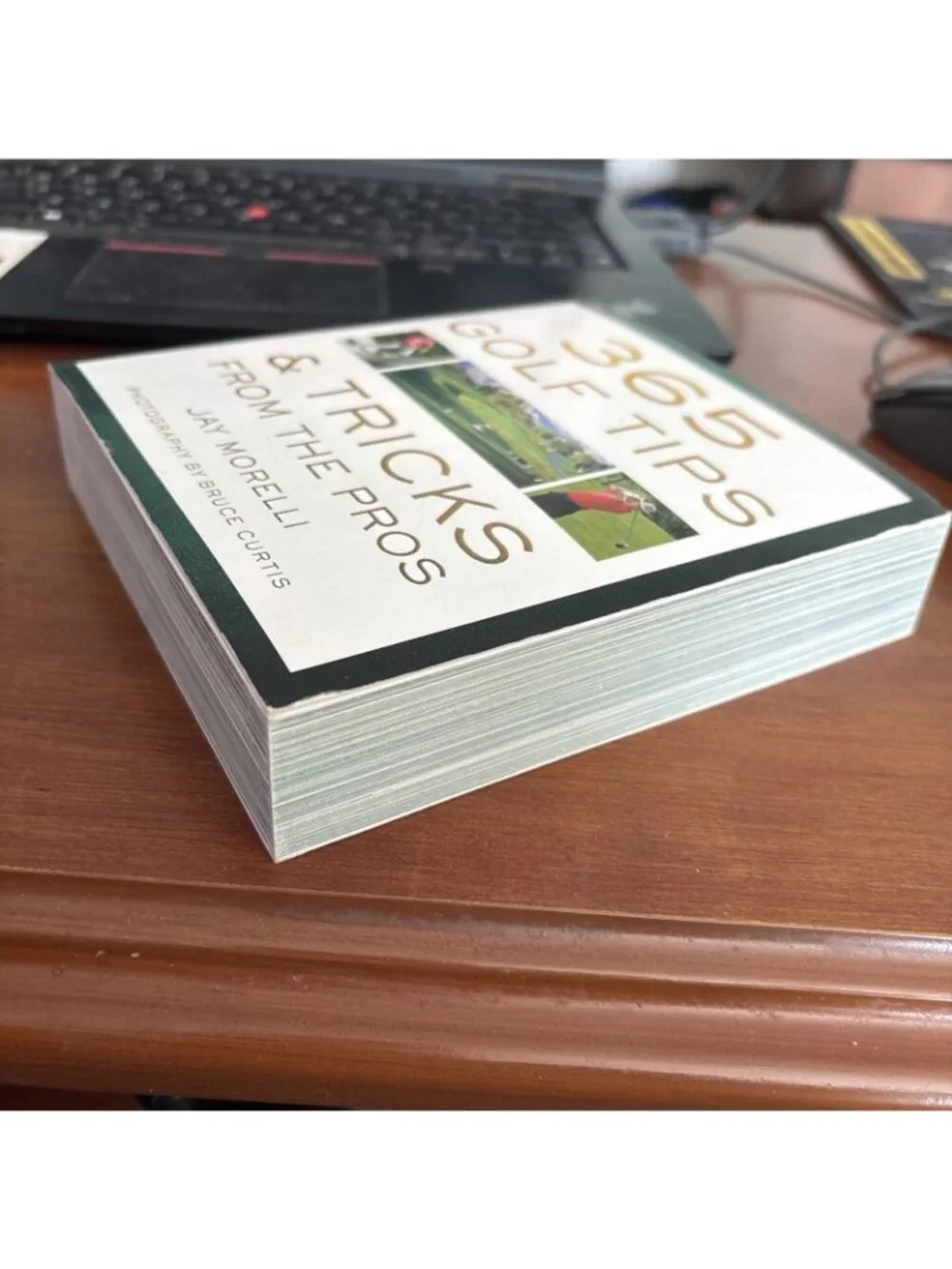 Sports 365 GOLF TIPS & TRICKS FROM PROS By Jay Morelli Paperback 2013
